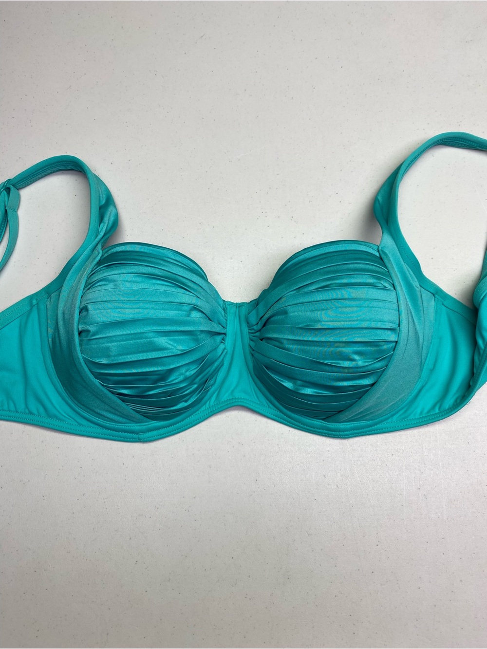 Seafolly TEAL Bandeau  Bikini Top DD cup Winter Sale